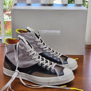 Converse X Hancock JP Signature Hi 156157C Oatmeal/Mastic Gray/Black Size 10.5